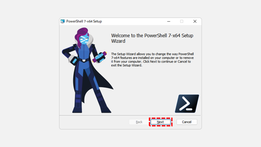 Microsoftの公式サイトからインストーラーをダウンロードしてPowerShellの最新バージョンをインストールする