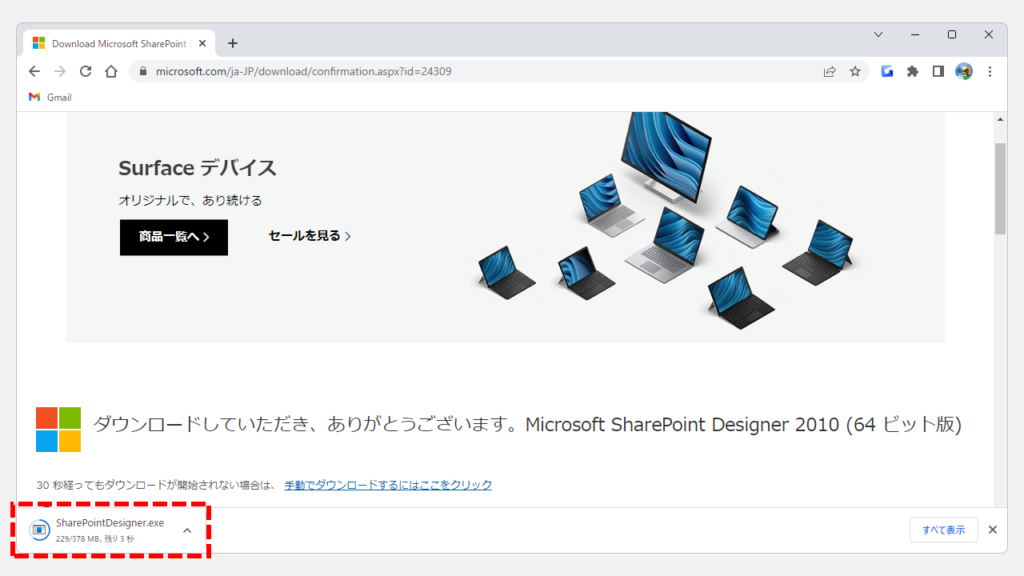 Windows11にMicrosoft Picture Managerをインストールする方法 Step1 Microsoft SharePoint Designer 2010 (64 ビット版)をダウンロード