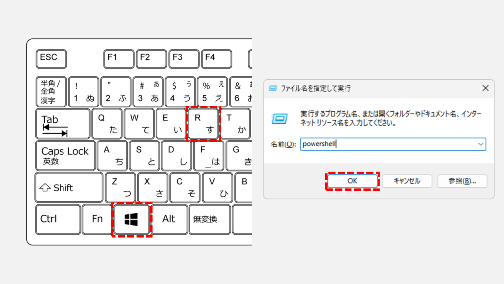 PowerShellを起動する方法